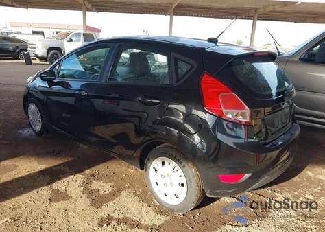 2014 Ford Fiesta S из США, поврежденный, VIN 3FADP4TJ9EM183451